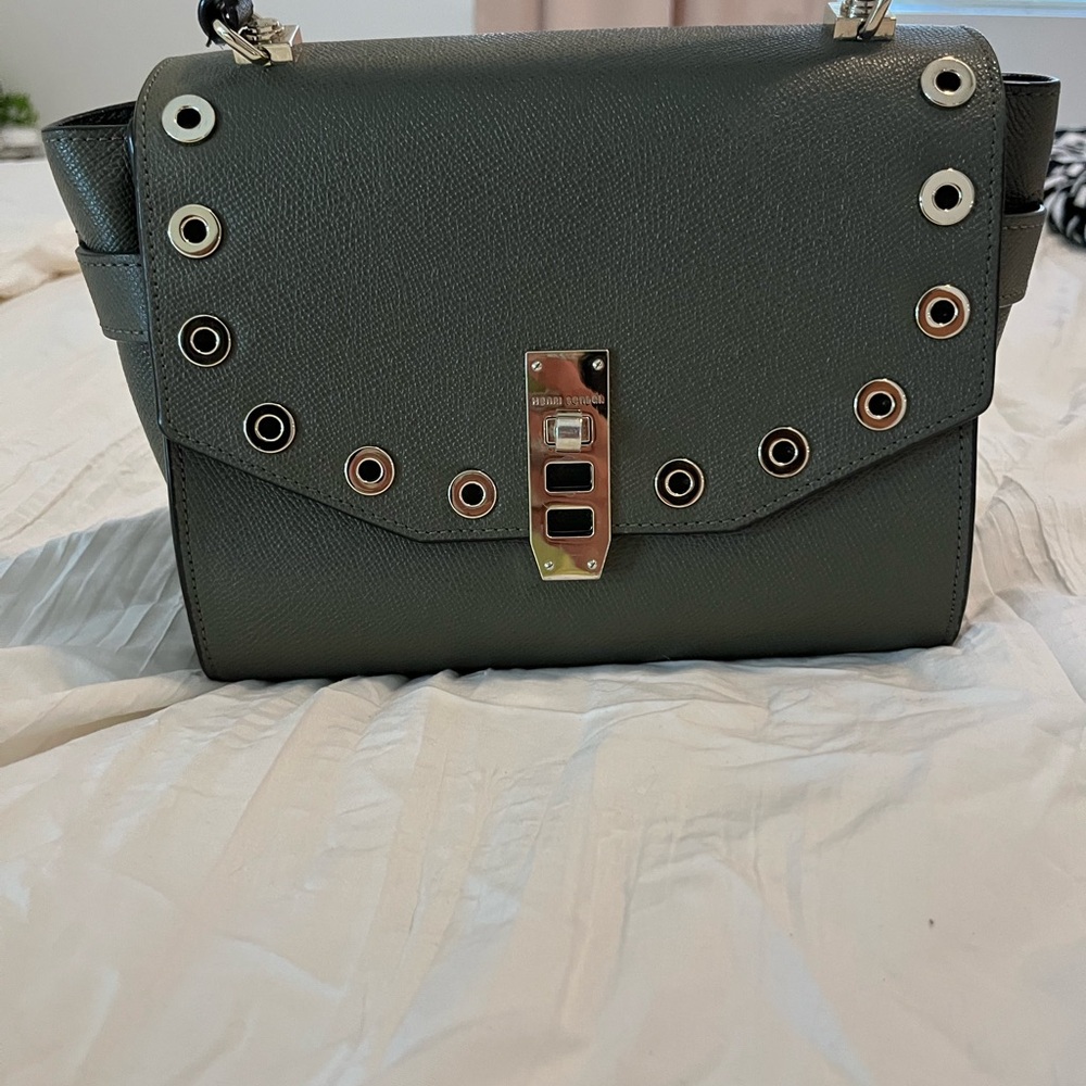 Stylish Green Handbag